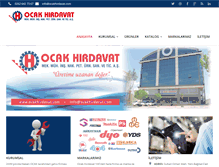 Tablet Screenshot of ocakhirdavat.com